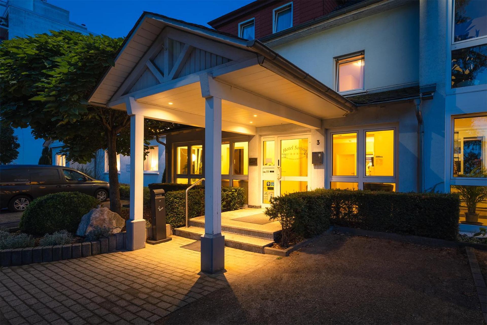 Hotel Sonne バート・ホンブルク エクステリア 写真